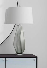 Bassett Gray Gabon Table Lamp