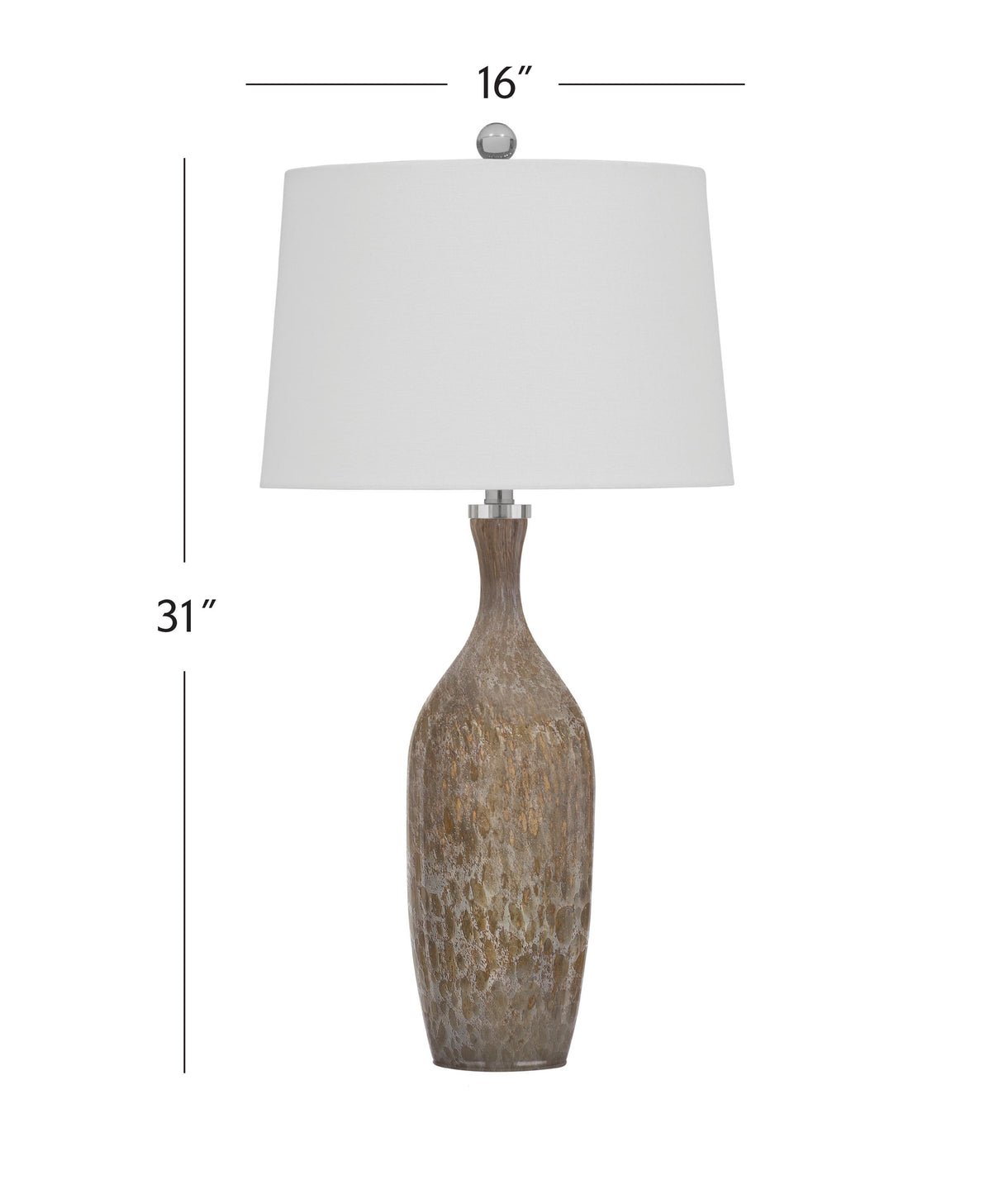 Bassett Silver Greeley Table Lamp