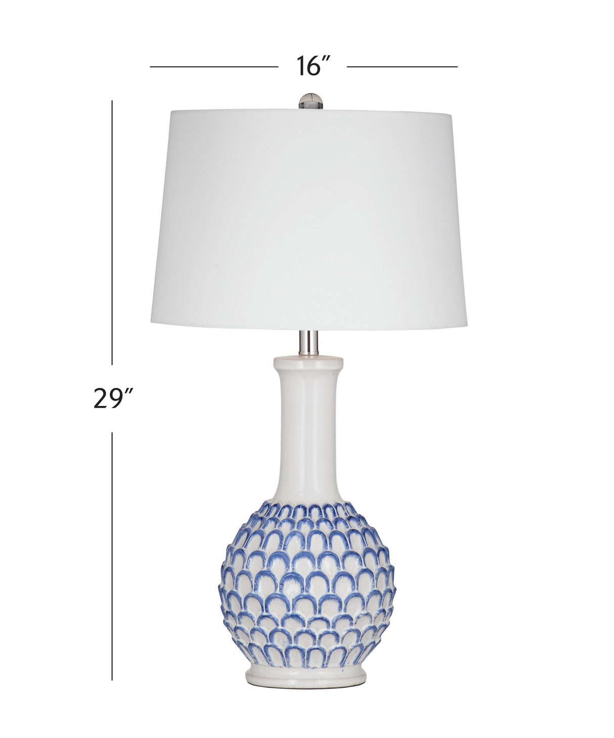 Bassett Blue Tioga Table Lamp