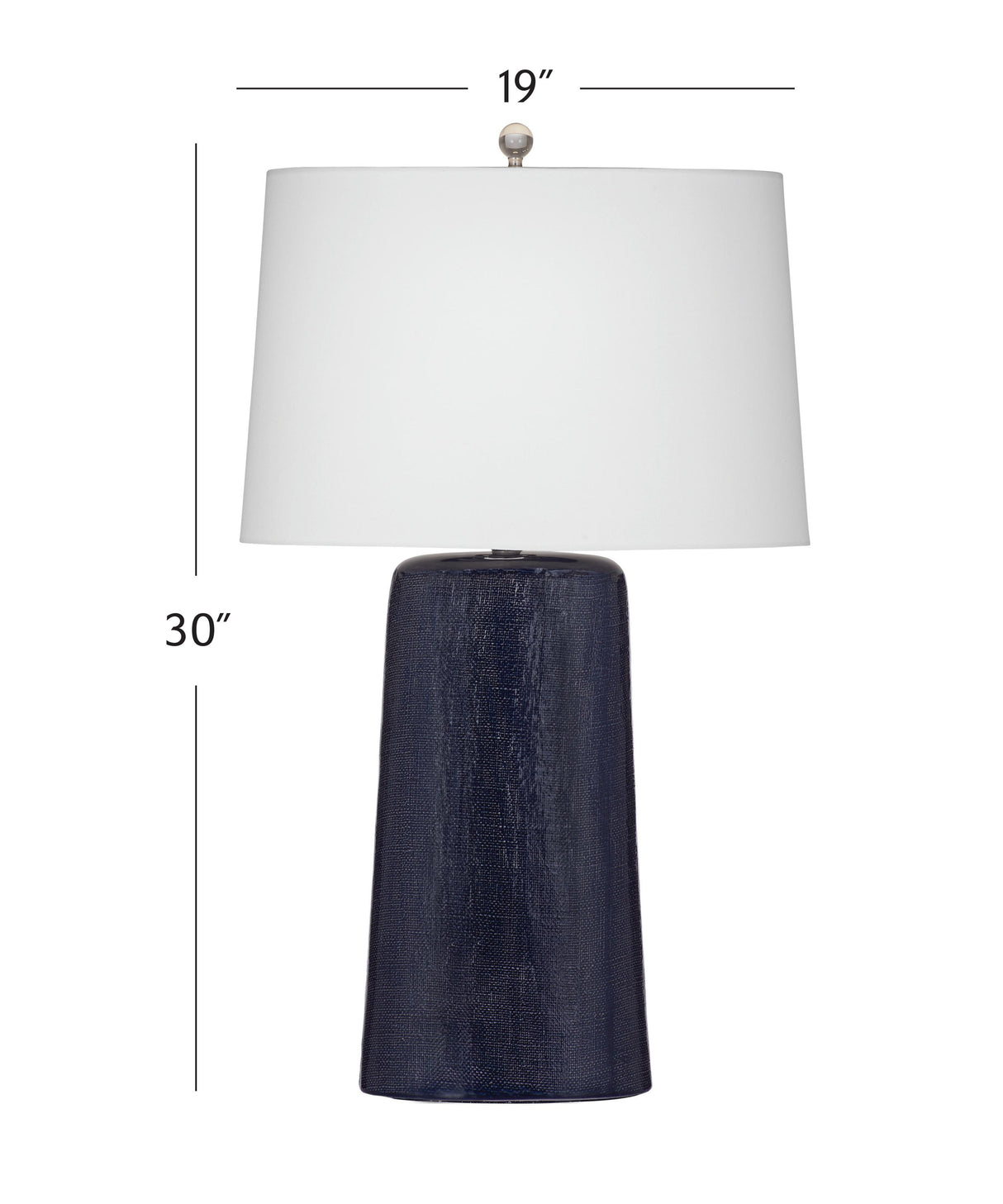 Bassett Blue Lancaster Table Lamp
