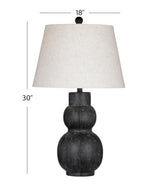 Bassett Black Cabo Rojo Table Lamp