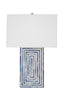 Bassett Blue Moray Table Lamp