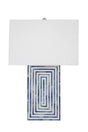 Bassett Blue Moray Table Lamp