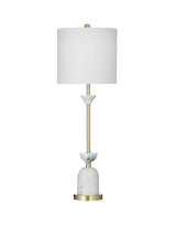 Bassett White Vallhalla Table Lamp