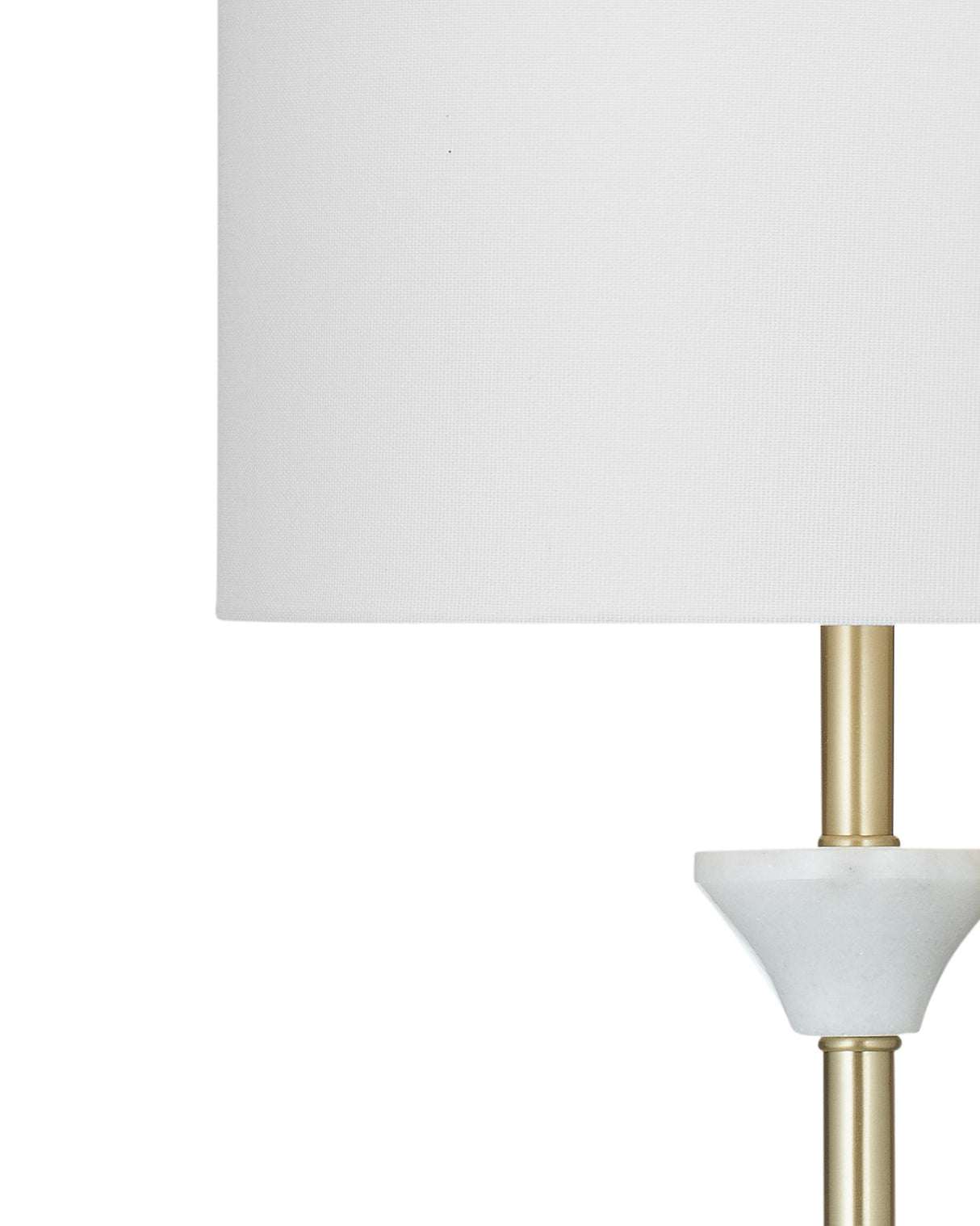Bassett White Vallhalla Table Lamp