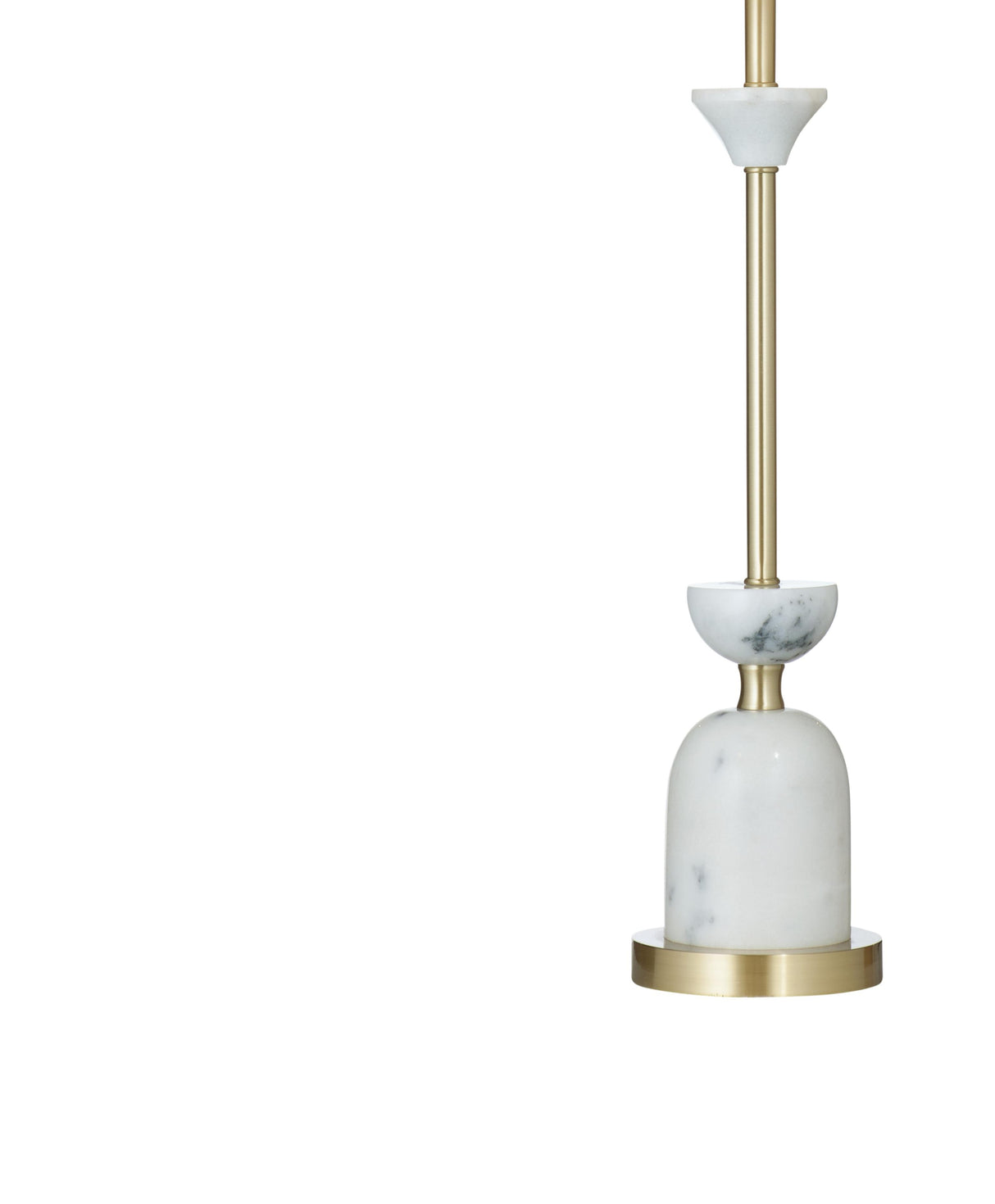 Bassett White Vallhalla Table Lamp