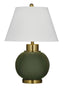 Bassett Green Green Table Lamp
