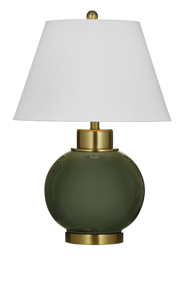 Bassett Green Green Table Lamp