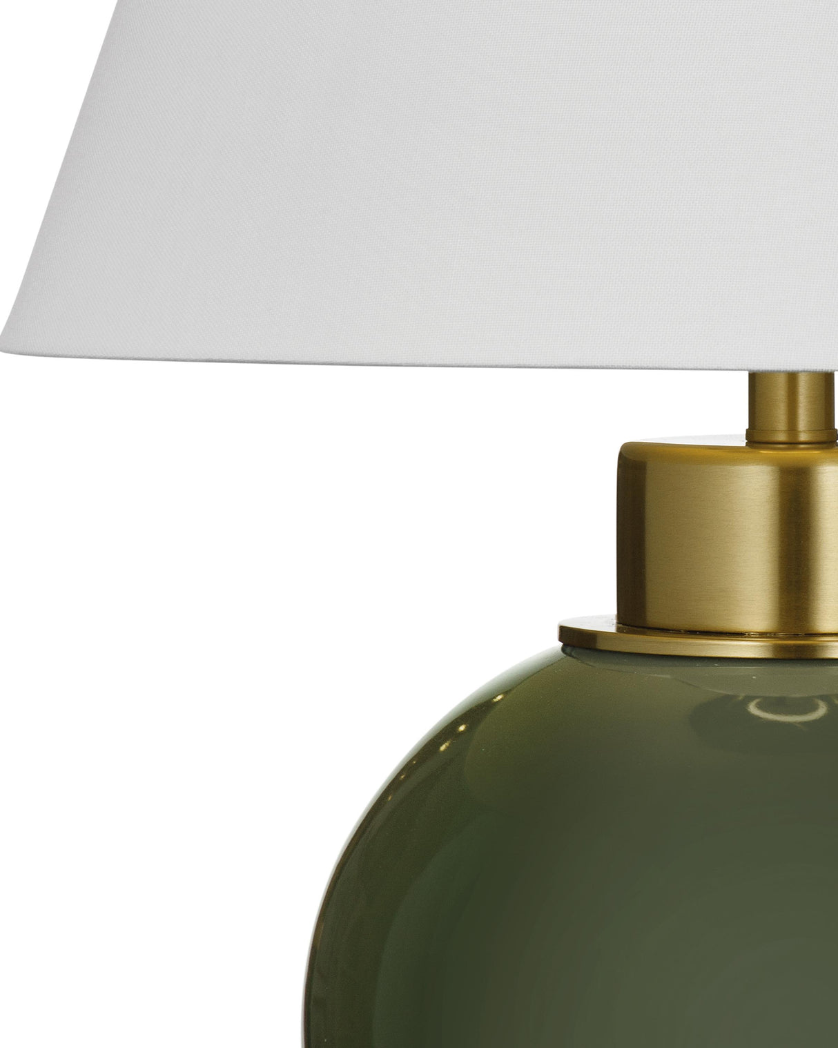 Bassett Green Green Table Lamp