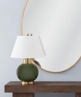 Bassett Green Green Table Lamp