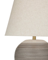 Bassett Gray Almaden Table Lamp