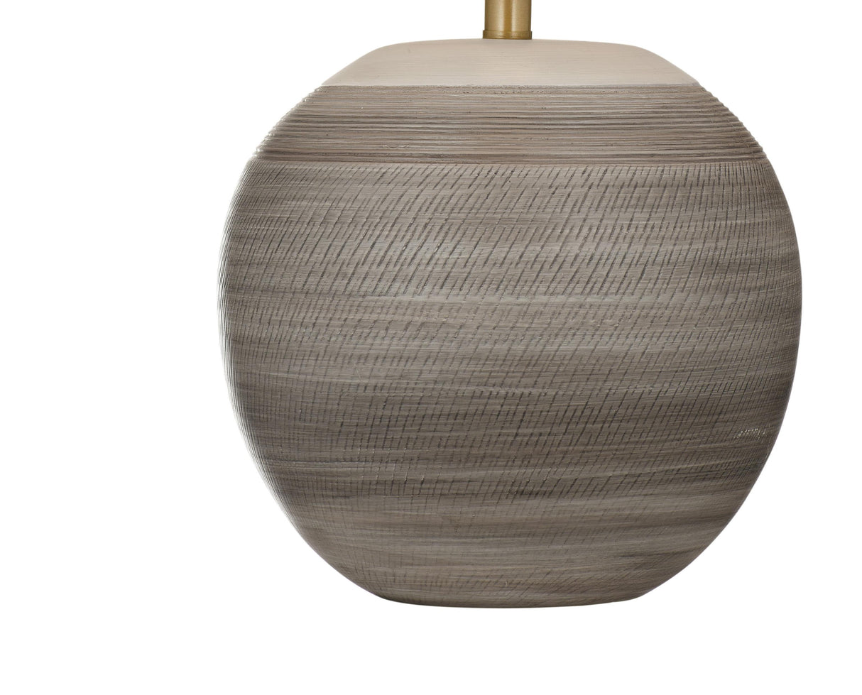 Bassett Gray Almaden Table Lamp