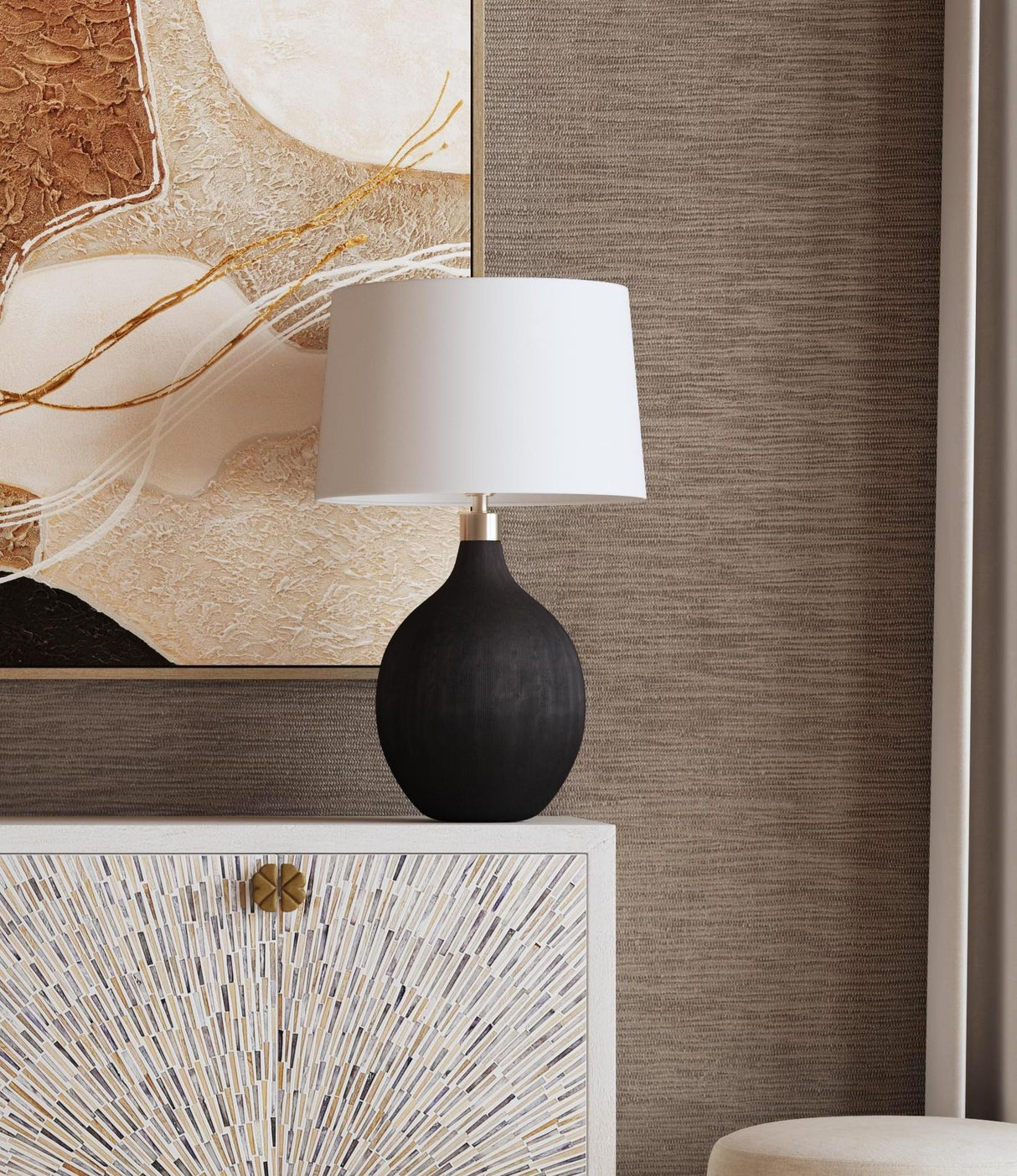 Bassett Black Boutwell Table Lamp