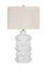 Bassett White Lynn Table Lamp - White