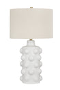 Bassett White Lynn Table Lamp - White