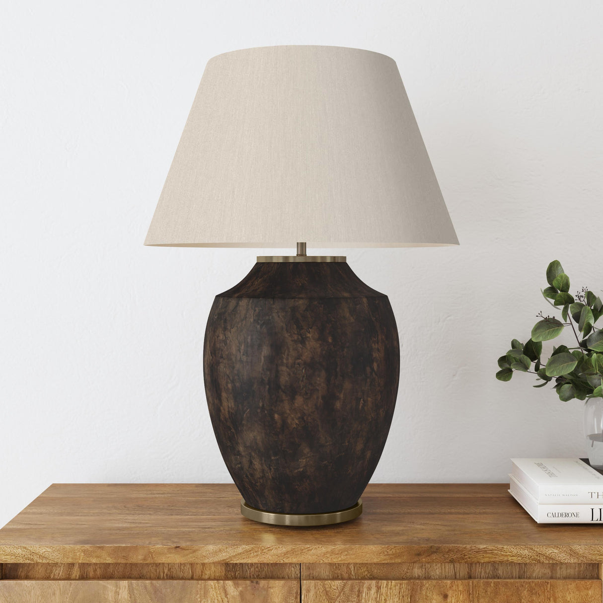 Bassett Brown Ashe Table Lamp - Brown