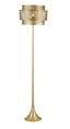 Bassett Gold Diamond Cove Floor Lamp
