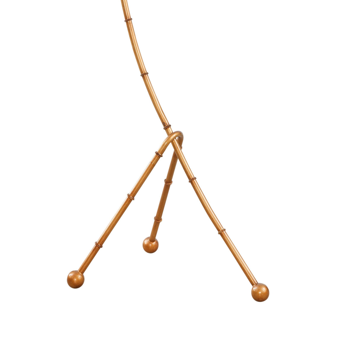 Bassett Gold Frond Floor Lamp
