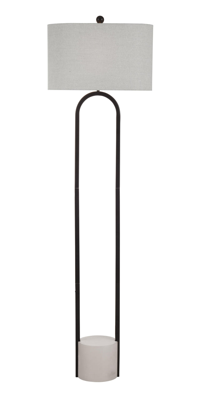 Bassett Black Middlefield Floor Lamp