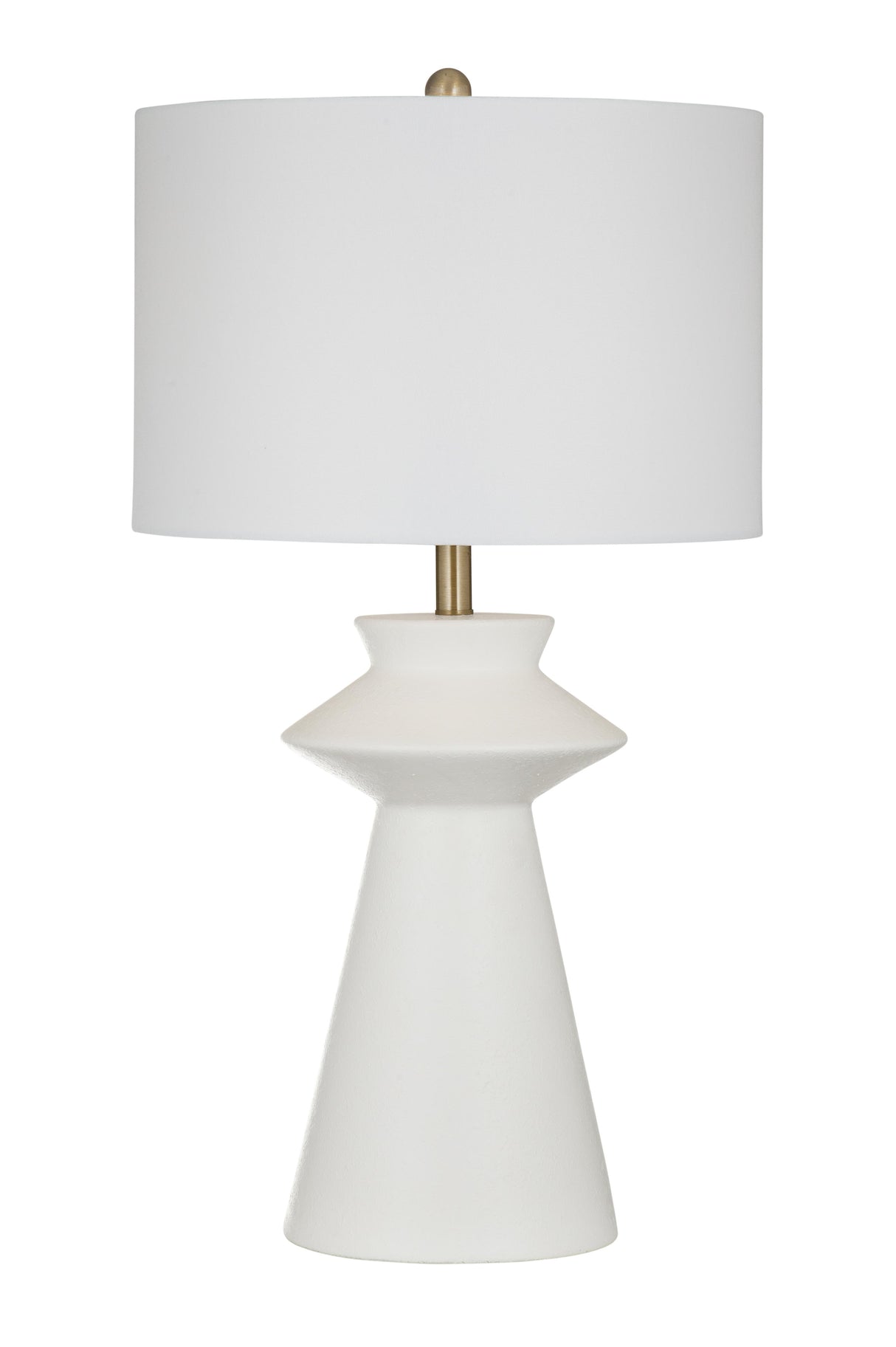 Bassett White Binah Table Lamp