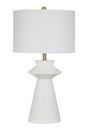 Bassett White Binah Table Lamp