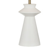 Bassett White Binah Table Lamp