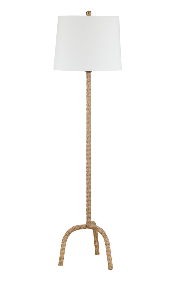 Bassett Natural Laxford Floor Lamp