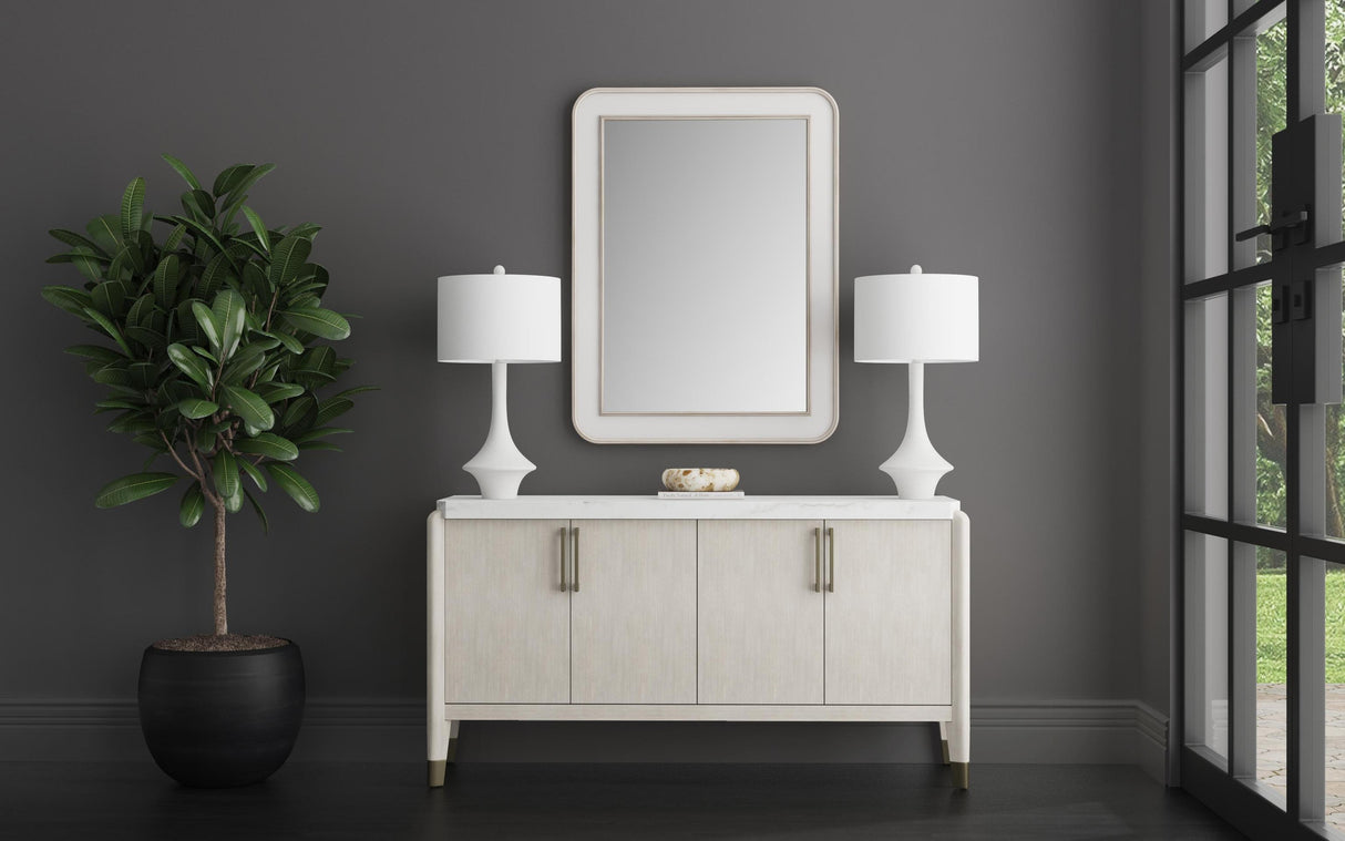 Bassett White Beckham Table Lamp