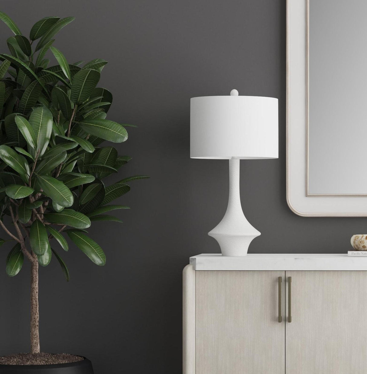 Bassett White Beckham Table Lamp