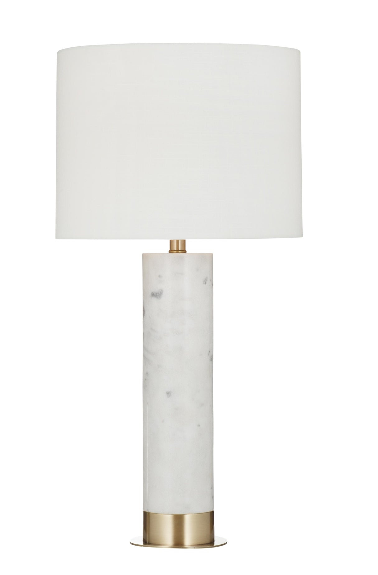 Bassett White Lenning Table Lamp