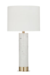 Bassett White Lenning Table Lamp