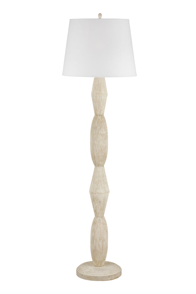 Bassett Beige Aurelia Floor Lamp