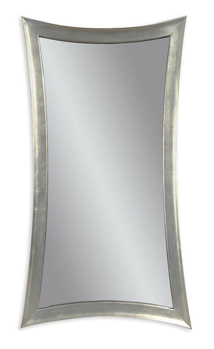 Bassett Silver Hour Glass Shaped Mirror