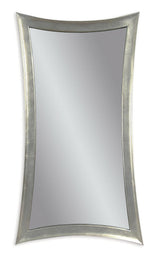 Bassett Silver Hour Glass Shaped Mirror