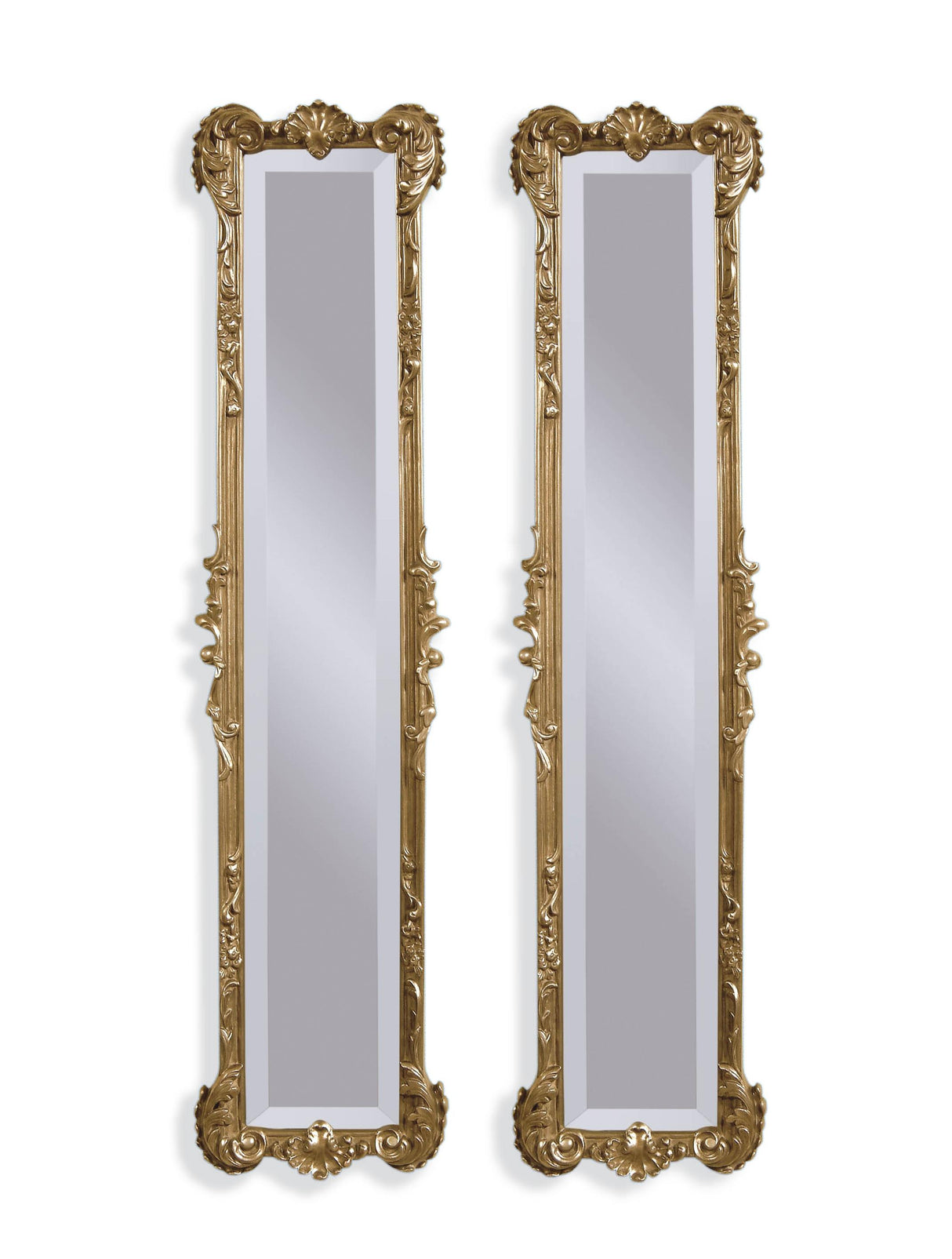 Bassett Gold Helena 2 Piece Panel Mirror Set