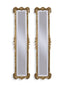 Bassett Gold Helena 2 Piece Panel Mirror Set