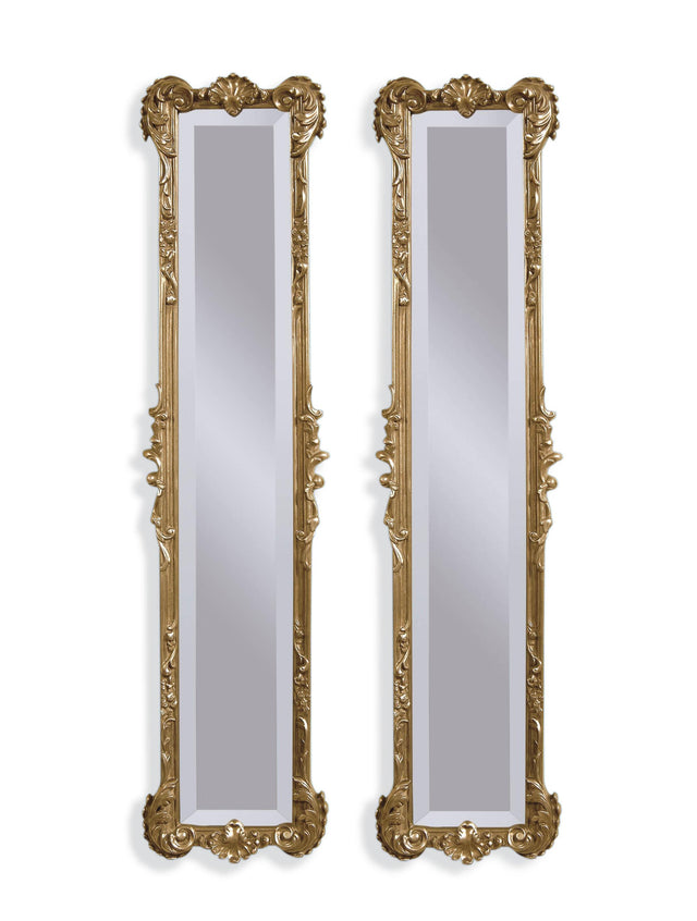 Bassett Gold Helena 2 Piece Panel Mirror Set