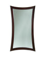 Bassett Brown Hour Glass Floor Mirror