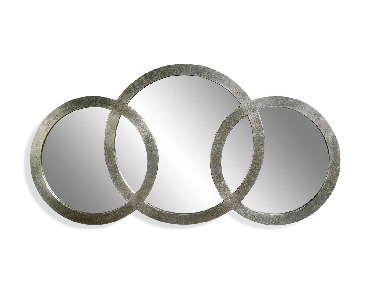 Bassett Silver Libra 3 Ring Mirror
