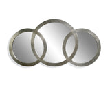 Bassett Silver Libra 3 Ring Mirror