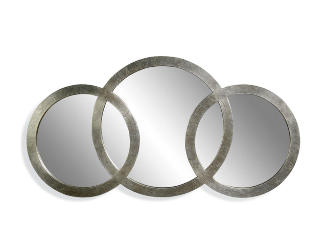 Bassett Silver Libra 3 Ring Mirror