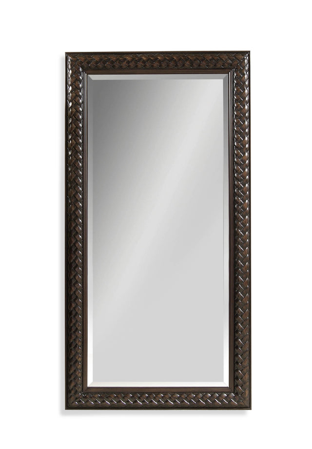 Bassett Brown Newcombe Floor Mirror