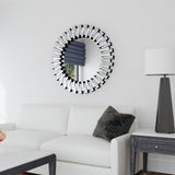 Bassett Silver Baka Wall Mirror