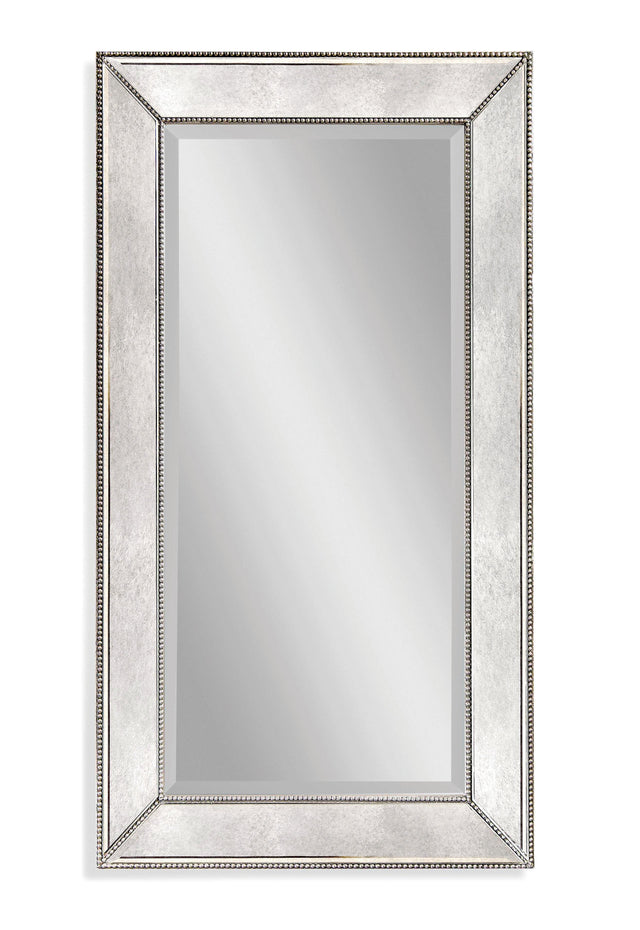 Bassett Silver Beaded Wall Mirror
