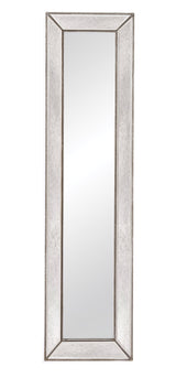 Bassett Silver Beaded Floor Mirror
