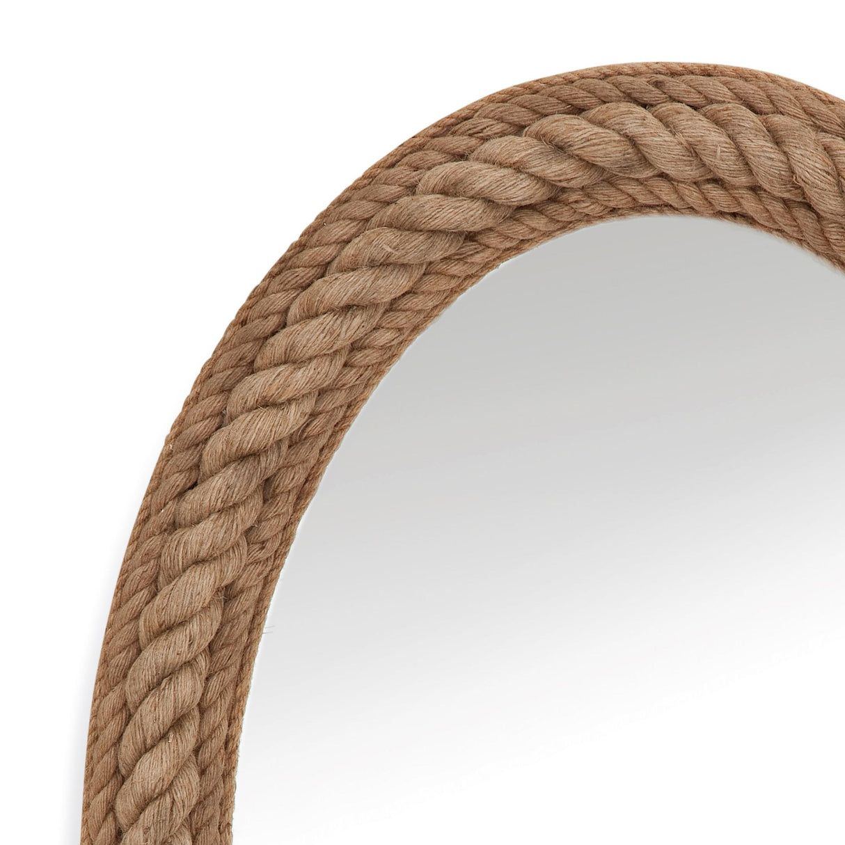 Bassett Brown Rope Wall Mirror