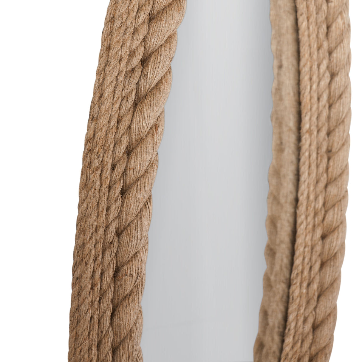 Bassett Brown Rope Wall Mirror