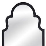 Bassett Black Elberta Wall Mirror