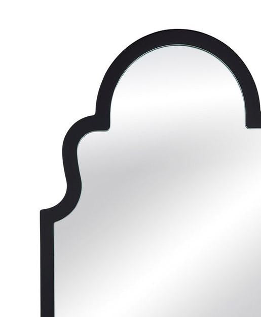 Bassett Black Elberta Wall Mirror