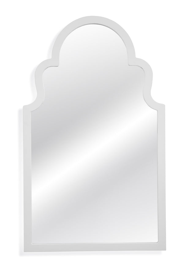 Bassett White Myrna Wall Mirror